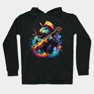 Platypus Playing Violin Hoodie